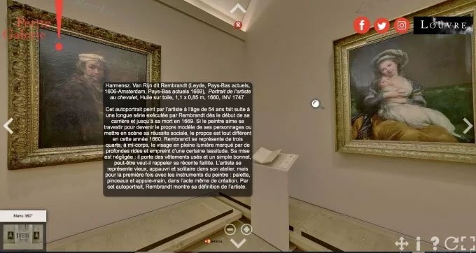 Bảo tàng Louvre miễn phí tham quan online