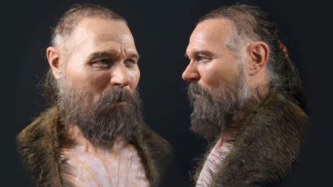 Bất ngờ trước gương mặt được phục dựng của người đàn ông 8.000 tuổi
