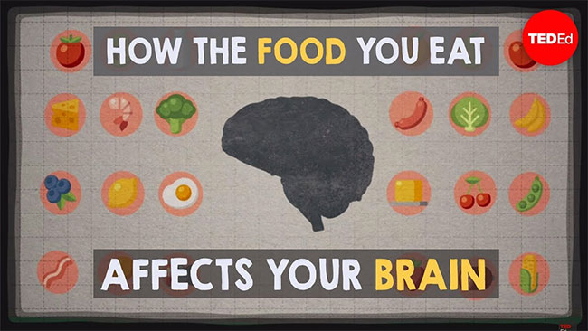 Bất ngờ với tác động của các món ăn hàng ngày lên não