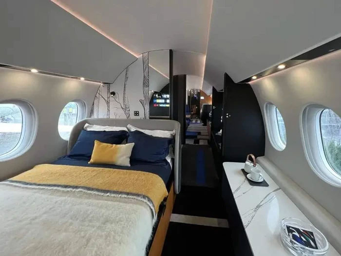 Bên trong chiếc máy bay siêu xa xỉ được mệnh danh là “căn penthouse của bầu trời”