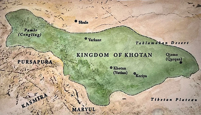 Bí ẩn vương quốc Phật giáo Khotan cổ đại nằm trên con đường tơ lụa