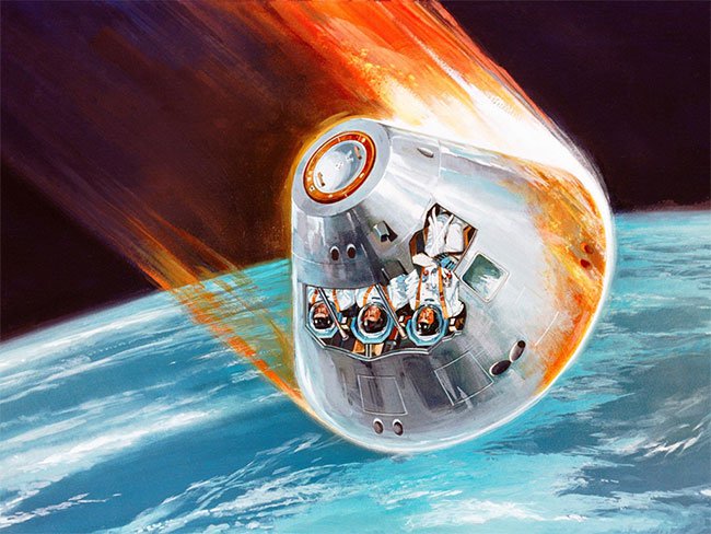 Bí mật khiến Neil Amstrong và Apollo 11 suýt tử nạn khi về Trái Đất