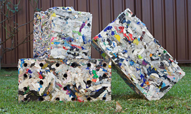 Biến rác thải nhựa không thể tái chế thành khối xây dựng