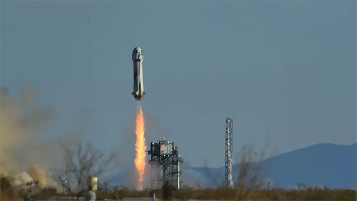 Blue Origin phóng thành công tên lửa đẩy New Shepard