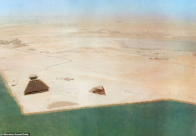 Bộ ảnh đáng kinh ngạc cho thấy sự phồn thịnh thần tốc chỉ sau 50 năm của Qatar