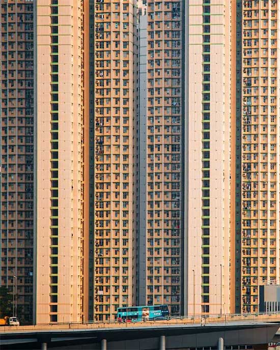 Bộ ảnh đô thị choáng ngợp này lý giải tại sao Hồng Kông được mệnh danh là khu rừng bê tông