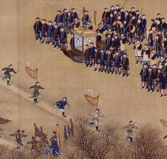 Bộ tranh cổ khắc họa chuyện vui chơi giải trí của dân thành thị Bắc Kinh 100 năm trước