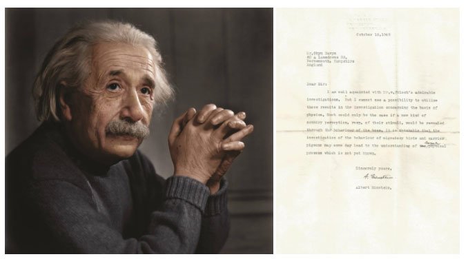 Bức thư cổ cho thấy Einstein đã đoán đúng về siêu giác quan