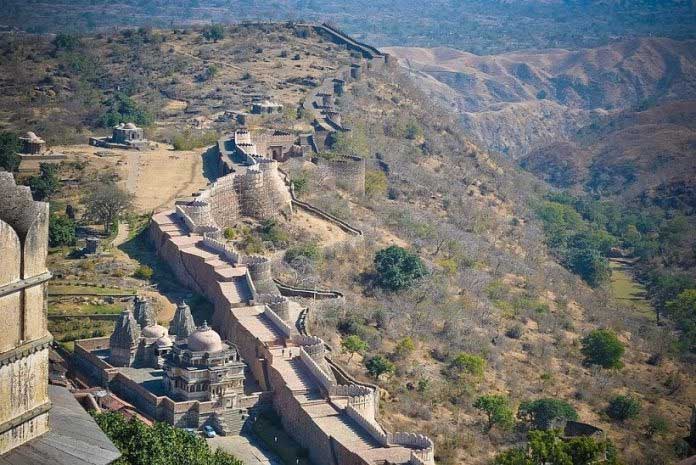 Bức tường Kumbhalgarh - Vạn Lý Trường Thành của Ấn Độ