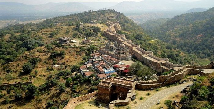 Bức tường Kumbhalgarh - Vạn Lý Trường Thành của Ấn Độ