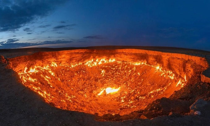 Các nhà khoa học đề xuất y tưởng khoan Cổng địa ngục để dập lửa