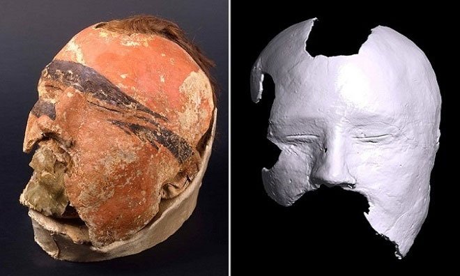 Các nhà khoa học tái hiện gương mặt phía sau mặt nạ 1.700 năm