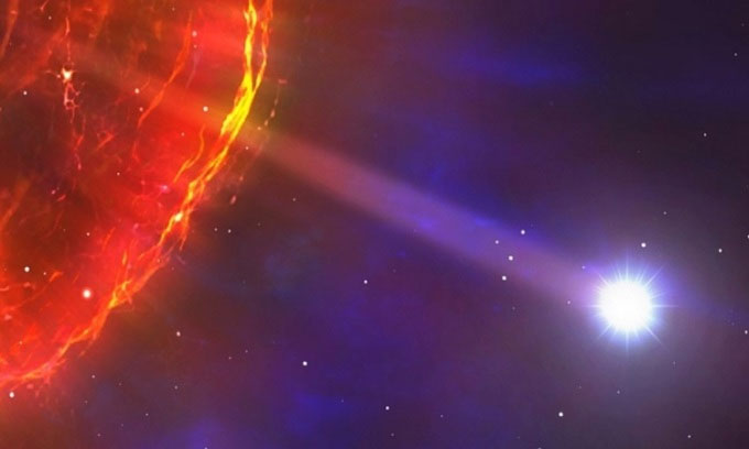 Các nhà thiên văn phát hiện ngôi sao nhanh nhất trong dải Ngân Hà