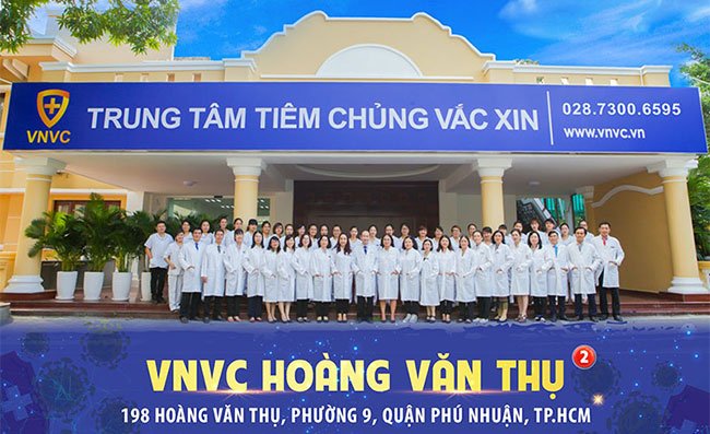 Các trung tâm tiêm chủng thuộc hệ thống tiêm chủng VNVC trên toàn quốc