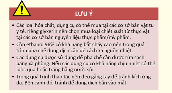 Cách tự làm nước rửa tay khô chống virus corona theo hướng dẫn của WHO