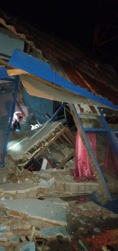 Cận cảnh động đất ở Indonesia, hơn 600 người thương vong