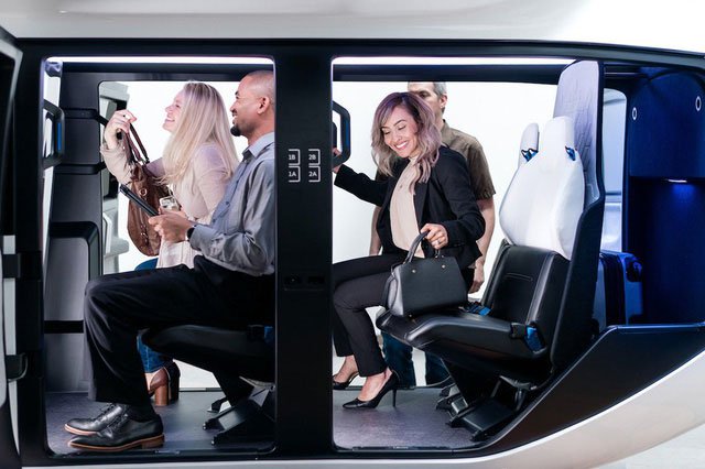 Cận cảnh nội thất taxi bay chở khách đầu tiên của Uber