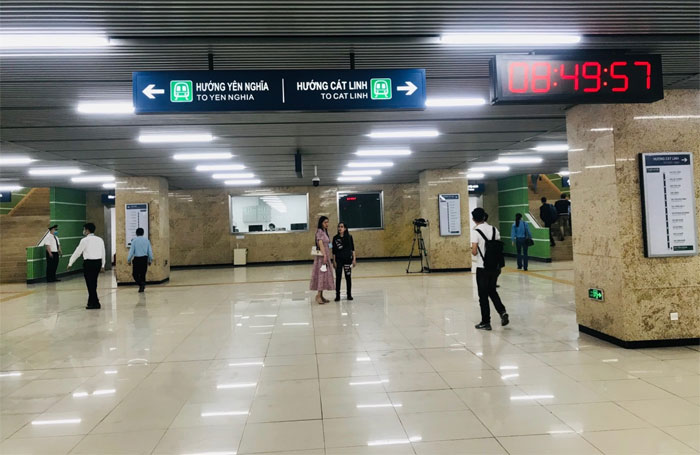 Cận cảnh quy trình vận hành tuyến đường sắt trên cao Cát Linh - Hà Đông