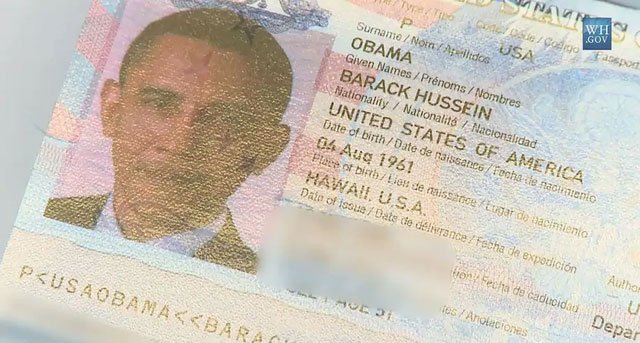 Cận cảnh tấm hộ chiếu nhiều đặc quyền của các Tổng thống Mỹ
