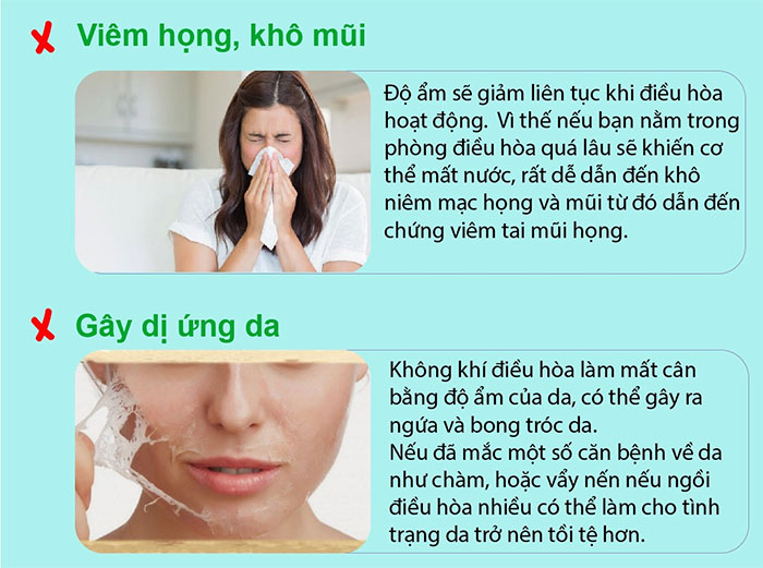 Cảnh báo phát sinh nhiều bệnh khi ngồi trong phòng điều hòa quá nhiều