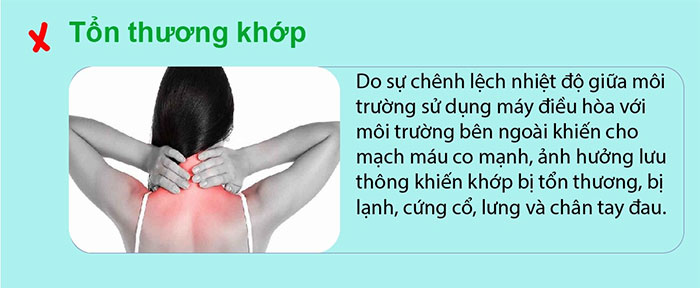 Cảnh báo phát sinh nhiều bệnh khi ngồi trong phòng điều hòa quá nhiều