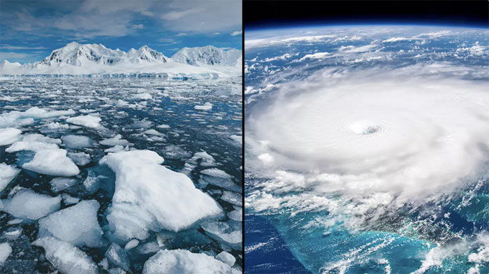 Cảnh báo siêu xoáy nước ở Nam Cực ảnh hưởng số phận nhân loại