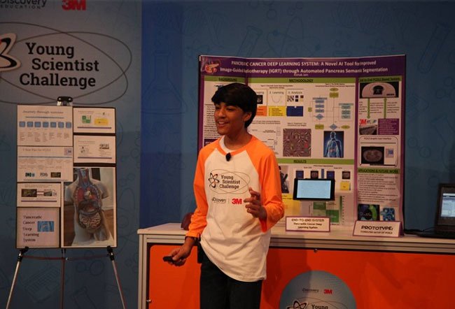 Cậu bé 13 tuổi tìm ra thuật toán giúp điều trị ung thư tụy