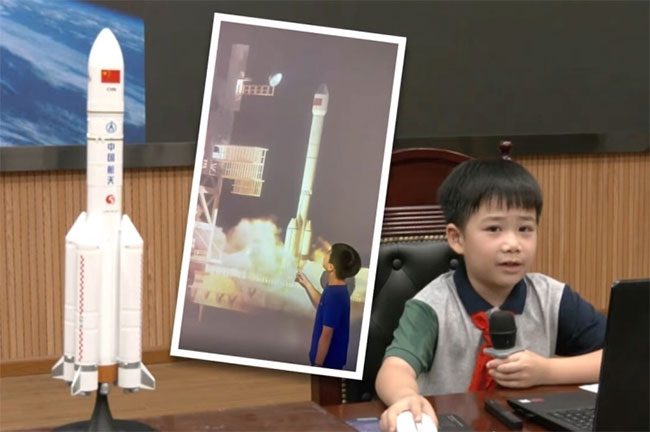 Cậu bé 9 tuổi được mời làm giáo viên thiên văn học sau lần gây bão mạng