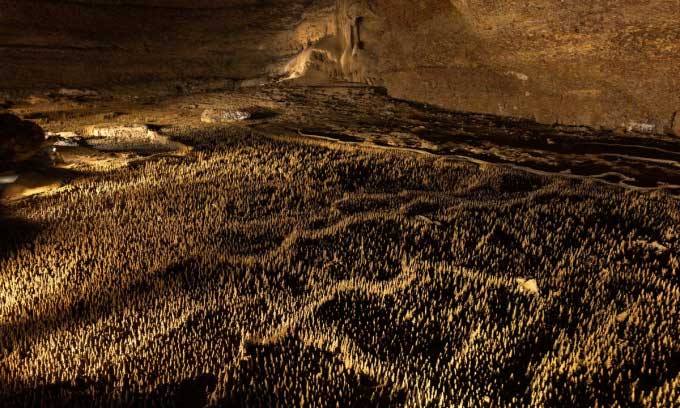 Cấu trúc 100.000 binh sĩ trong hang động Pháp