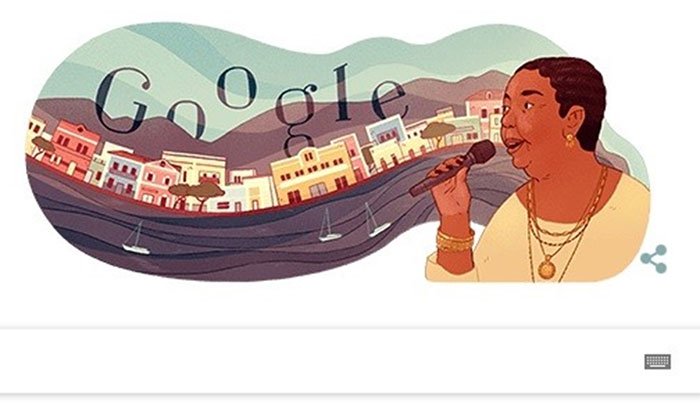 Cesária Évora là ai mà được Google Doodle vinh danh hôm nay?