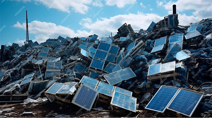 Chất thải nguy hại từ hàng triệu tấm pin mặt trời cũ đáng báo động