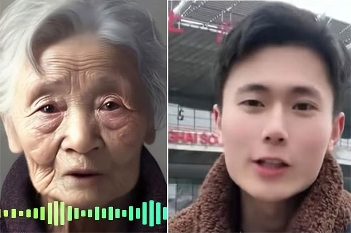 Cháu hồi sinh bà đã mất nhờ AI gây bão mạng ở Trung Quốc