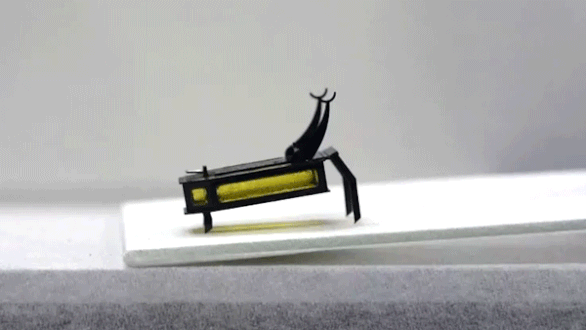 Chế tạo thành công robot cực nhỏ đầu tiên chạy bằng cồn