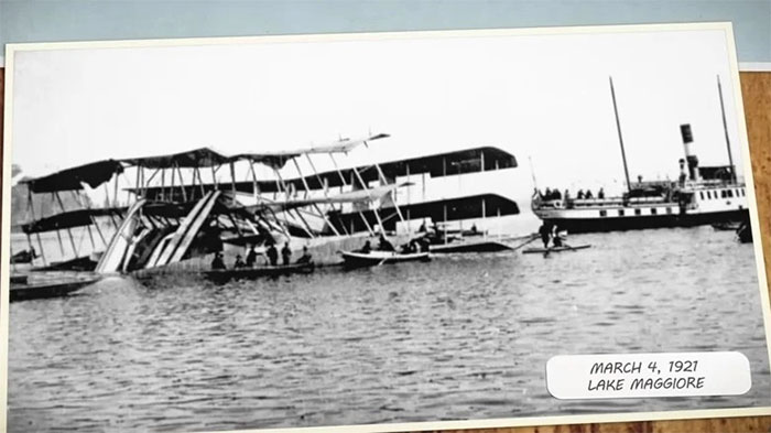 Chiếc máy bay 9 cánh kỳ dị này được thiết kế để băng qua Đại Tây Dương vào năm 1920