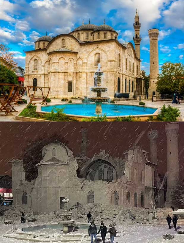 Chùm ảnh chứng minh mức độ tàn phá khủng khiếp của động đất ở Thổ Nhĩ Kỳ