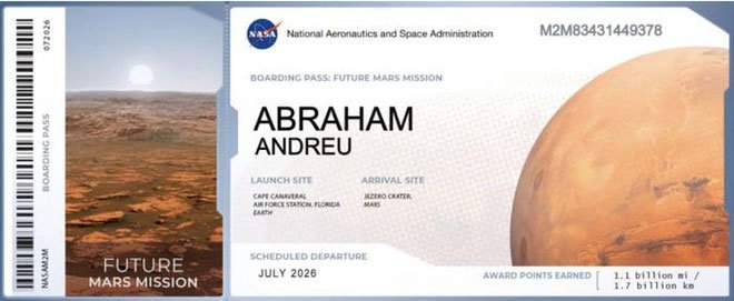 Chương trình gửi tên lên sao Hỏa của NASA đã trở lại