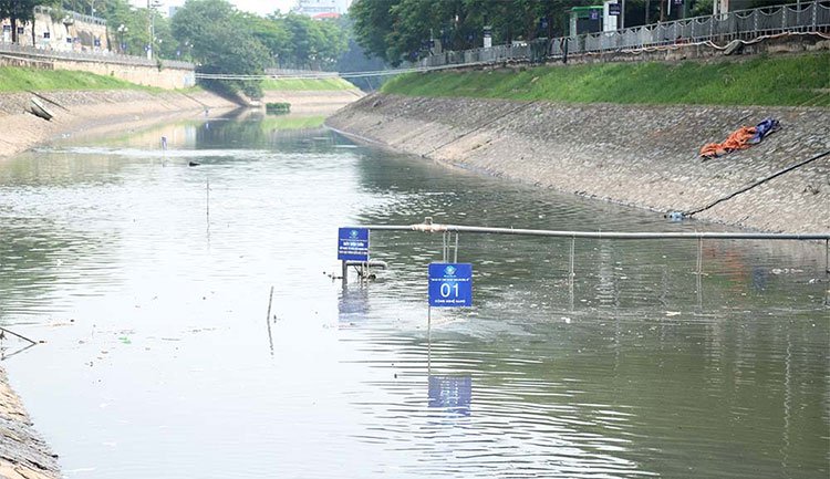Chuyên gia Nhật tính kế không để nước cuốn trôi kết quả sông Tô Lịch