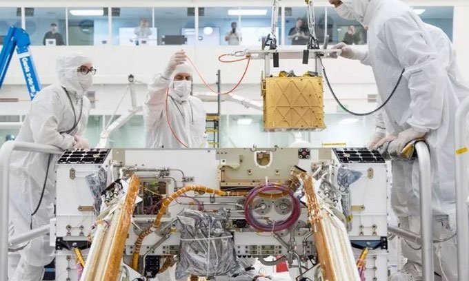 Cỗ máy tạo oxy trên sao Hỏa của NASA