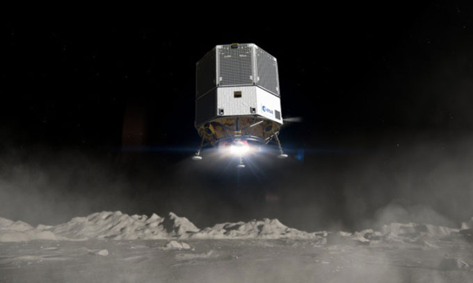 Cơ quan Vũ trụ châu Âu phát triển thiết bị khai thác oxy trên Mặt trăng