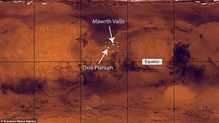 Có sự sống ngoài Trái đất ở Oxia Planum - sao Hỏa?