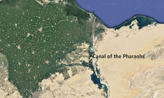Công trình được ví như kênh đào Suez cổ đại
