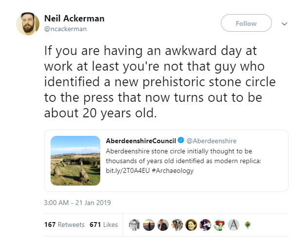 Cú lừa đầu năm: Tưởng có niên đại 4.000 năm, hóa ra vòng đá này mới chỉ... 20 tuổi