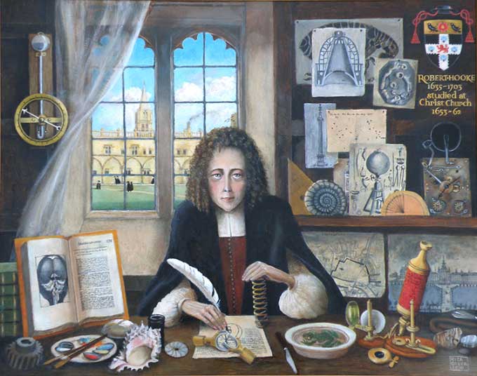 Cuộc đời của Robert Hooke - Nhà khoa học khám phá ra tế bào