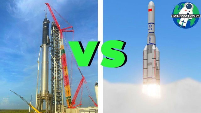 Cuộc thi tên lửa hạng nặng Trung Quốc-Mỹ: Hành trình vũ trụ của Long March 9 và SLS!