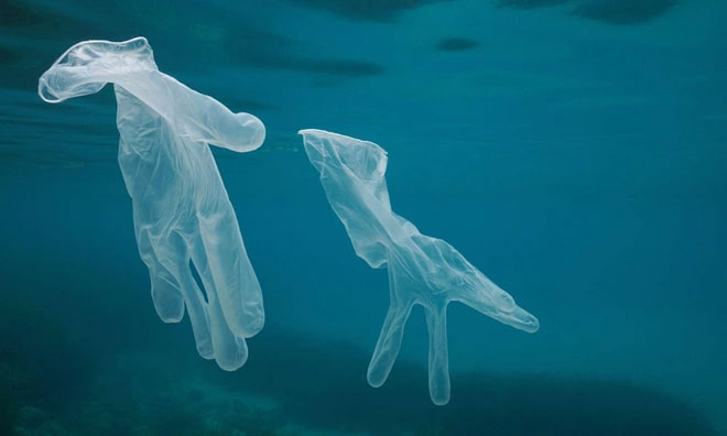 Đại dịch tạo ra 25.900 tấn rác thải cho các đại dương