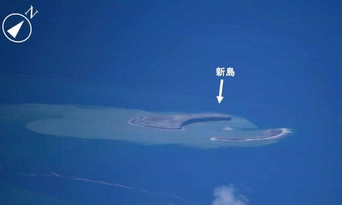 Đảo mới xuất hiện trên biển Nhật Bản sau phun trào núi lửa
