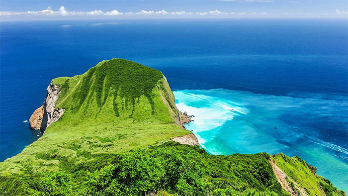 Đảo Rùa Đài Loan mất đầu sau trận động đất