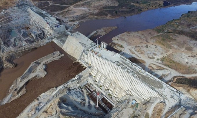 Đập thủy điện lớn nhất châu Phi công suất hơn 5.000MW