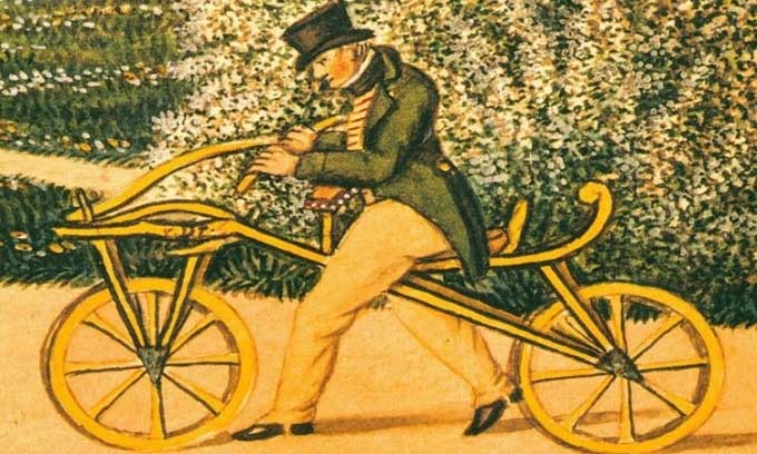 Đây chính là phát minh tiền thân của xe đạp