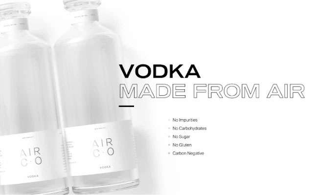 Đây là loại rượu vodka uống để bảo vệ môi trường, nó được làm từ khí thải nhà kính